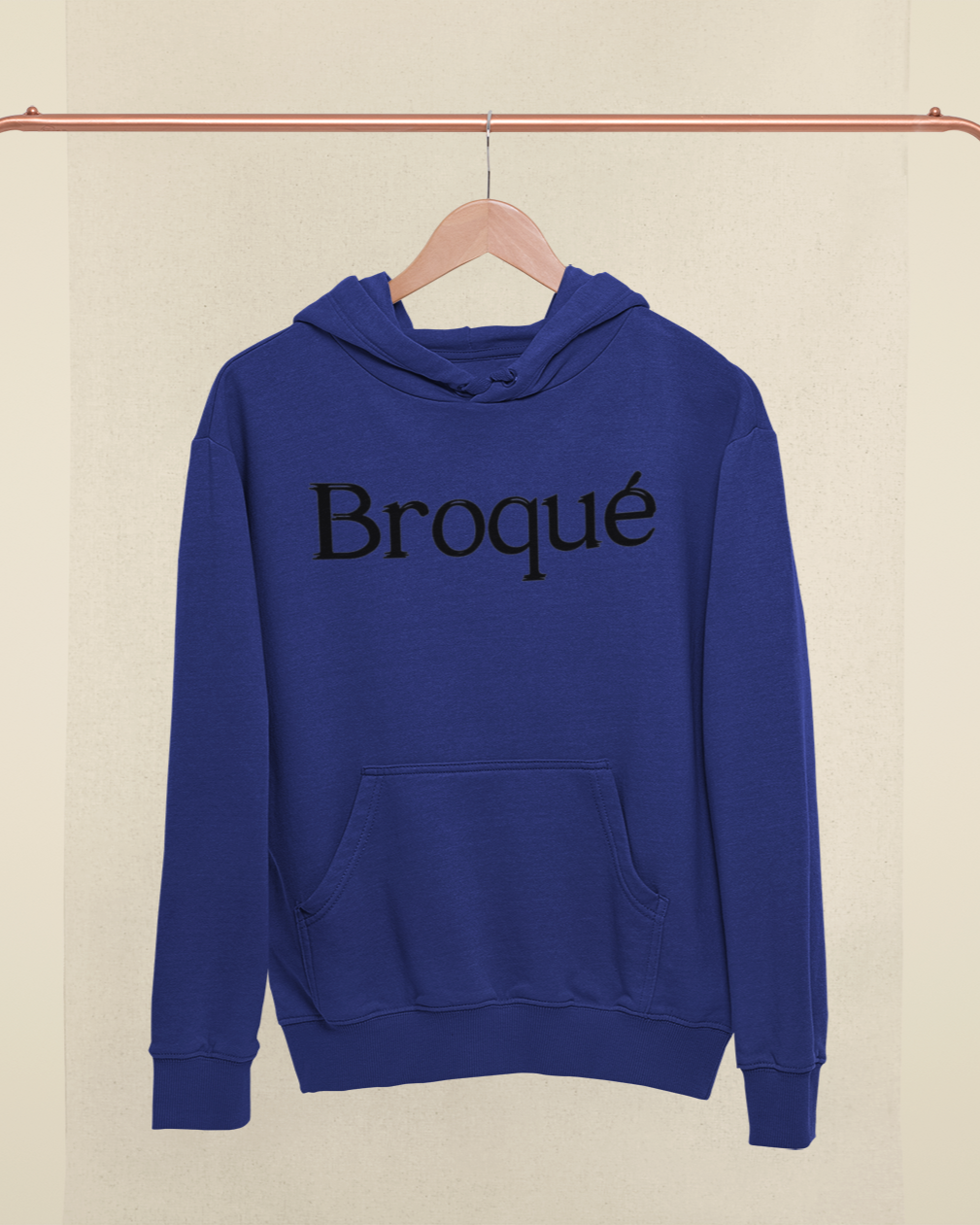 BROQUE HOODED SWEATSHIRT