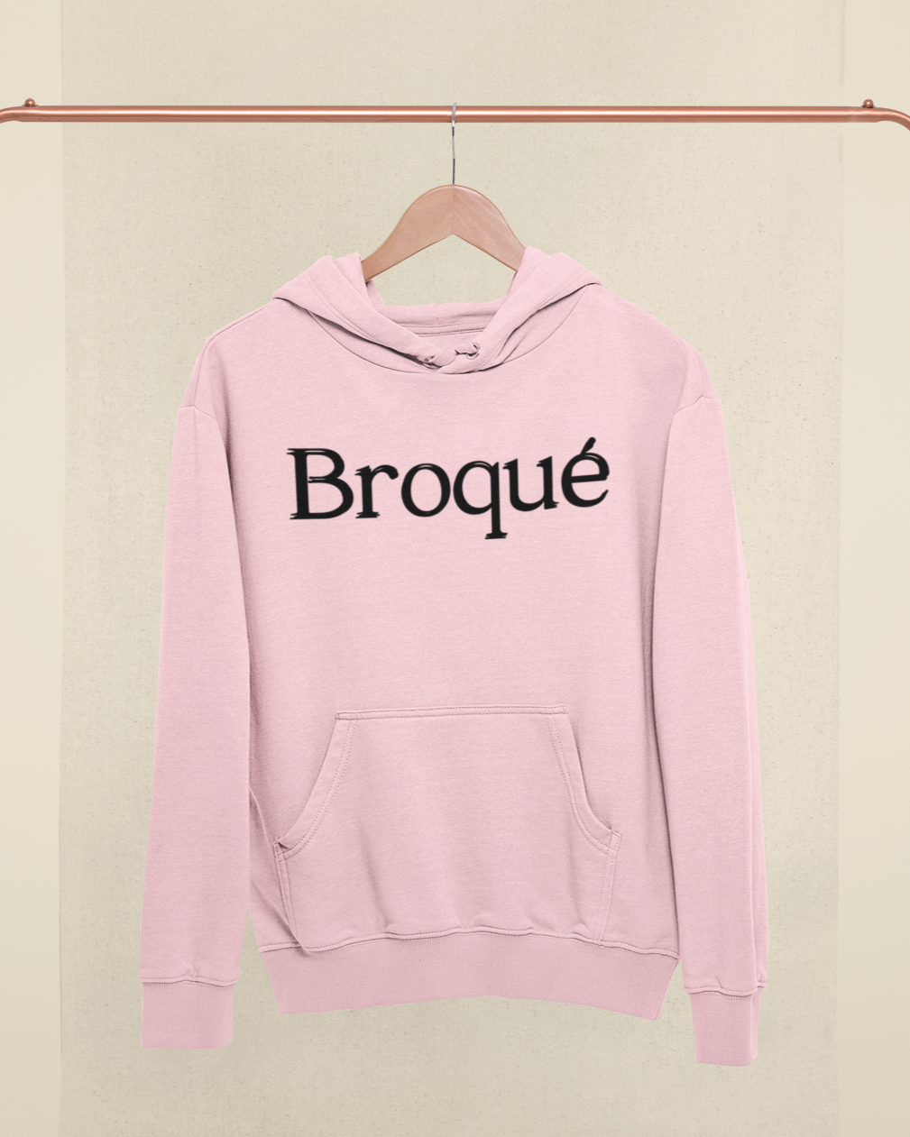 BROQUE HOODED SWEATSHIRT