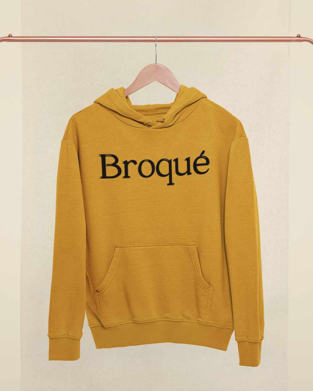 BROQUE HOODED SWEATSHIRT