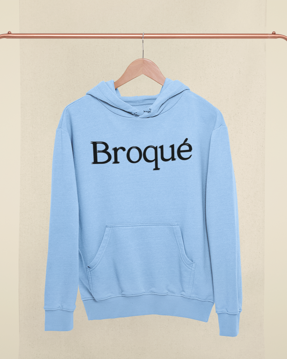 BROQUE HOODED SWEATSHIRT