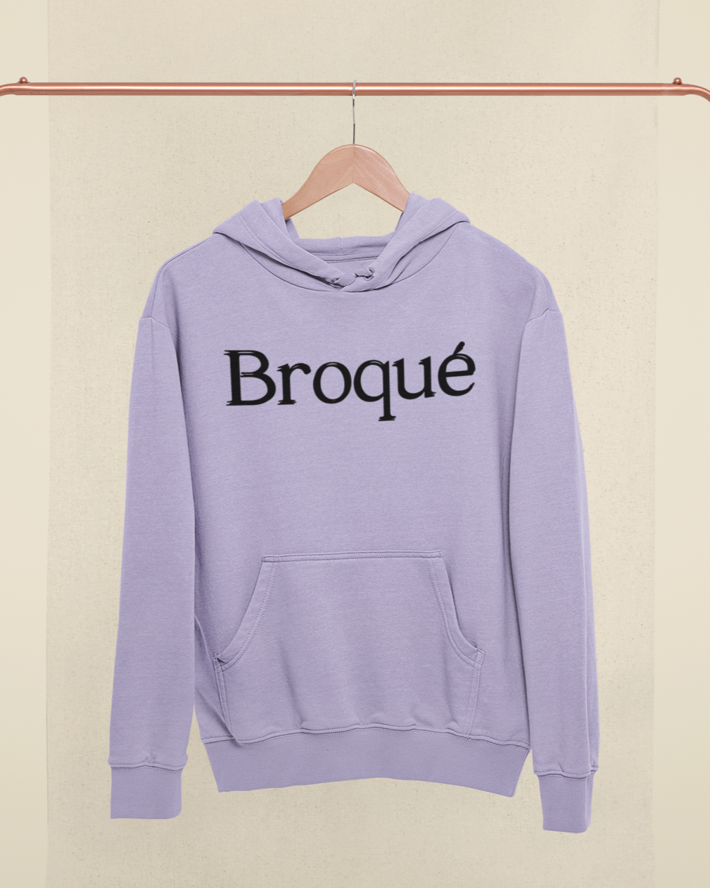 BROQUE HOODED SWEATSHIRT