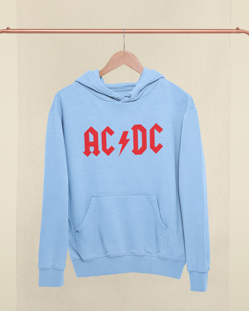 AC-DC HOODED SWEATSHIRT