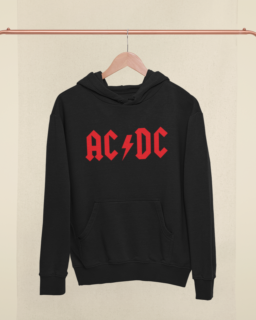 AC-DC HOODED SWEATSHIRT