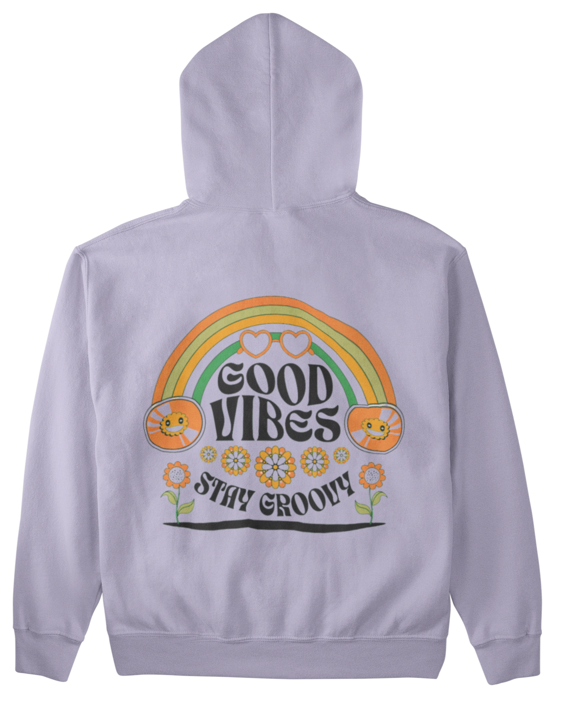 GOOD VIBES Unisex Hooded Sweatshirt