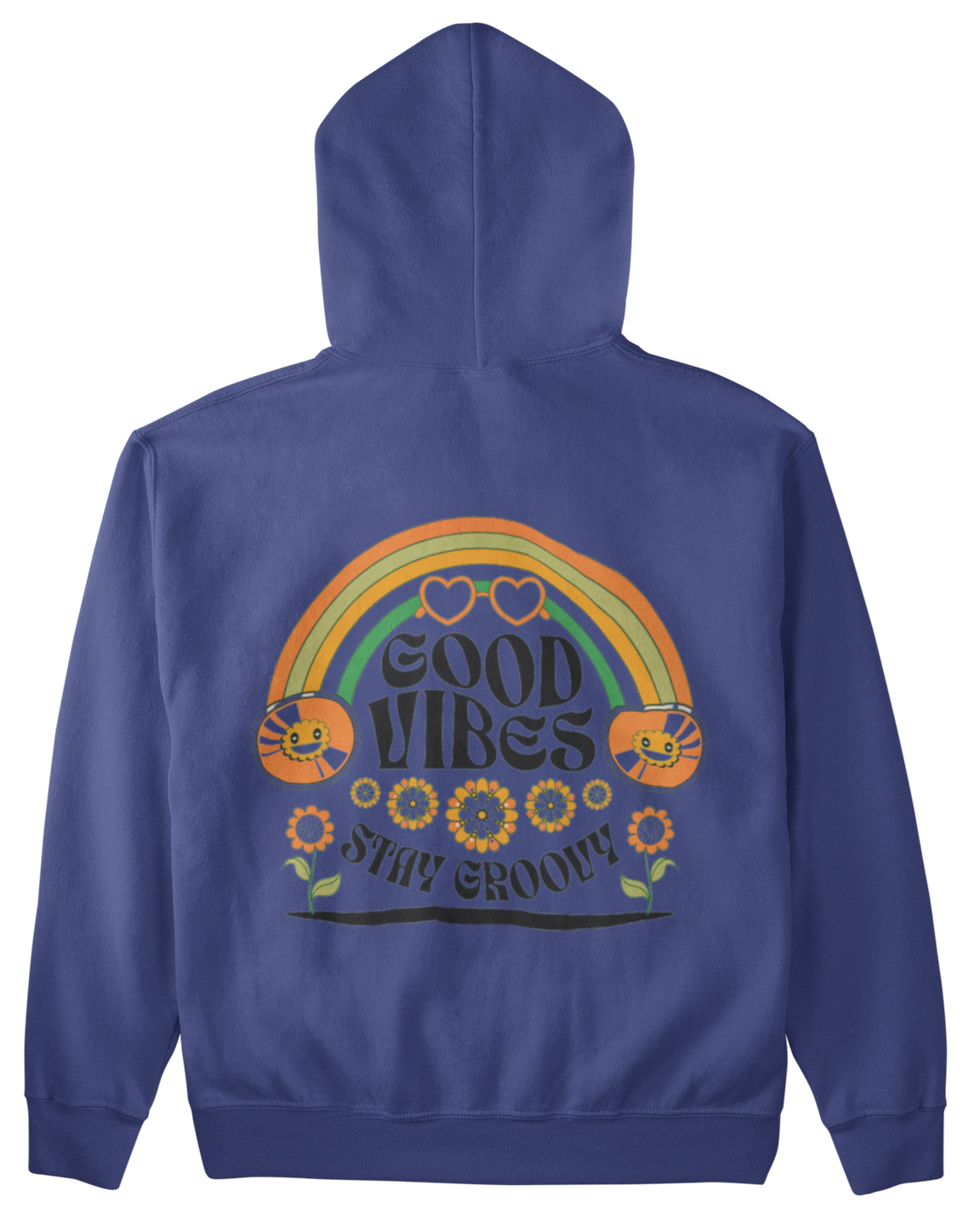 GOOD VIBES Unisex Hooded Sweatshirt