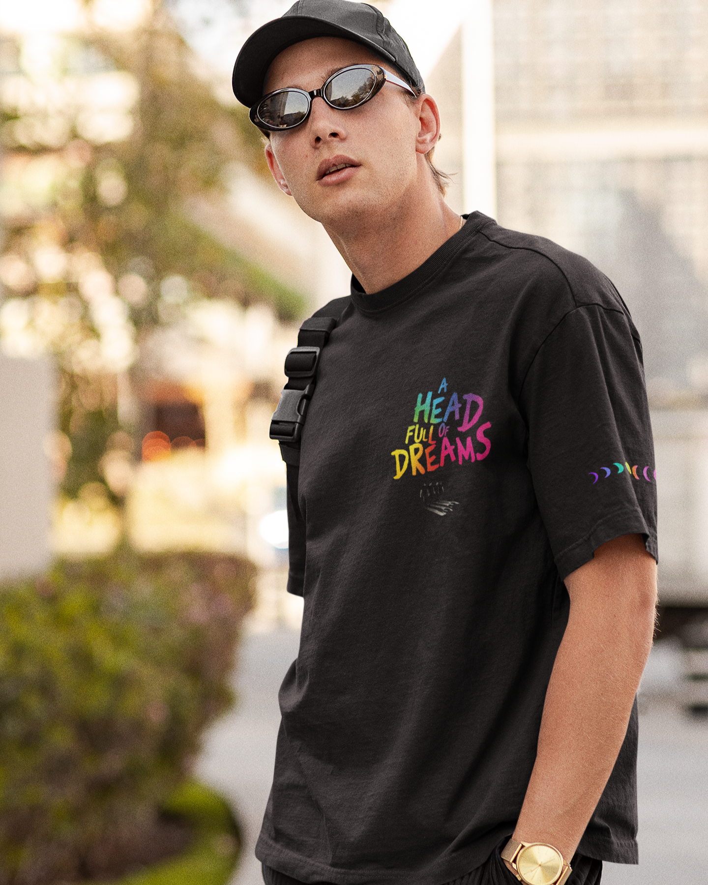 Head full of dreams Unisex Oversized T-Shirt