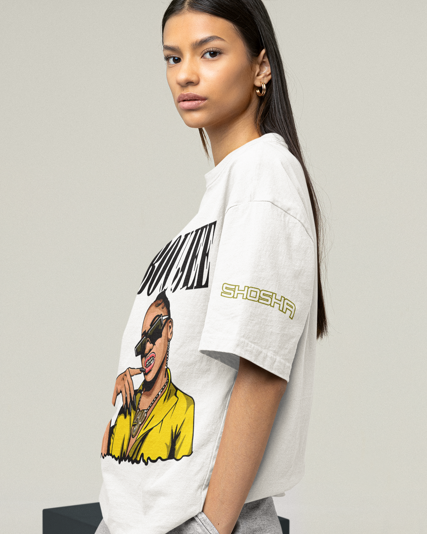 Boujee French Terry Oversized T-Shirt