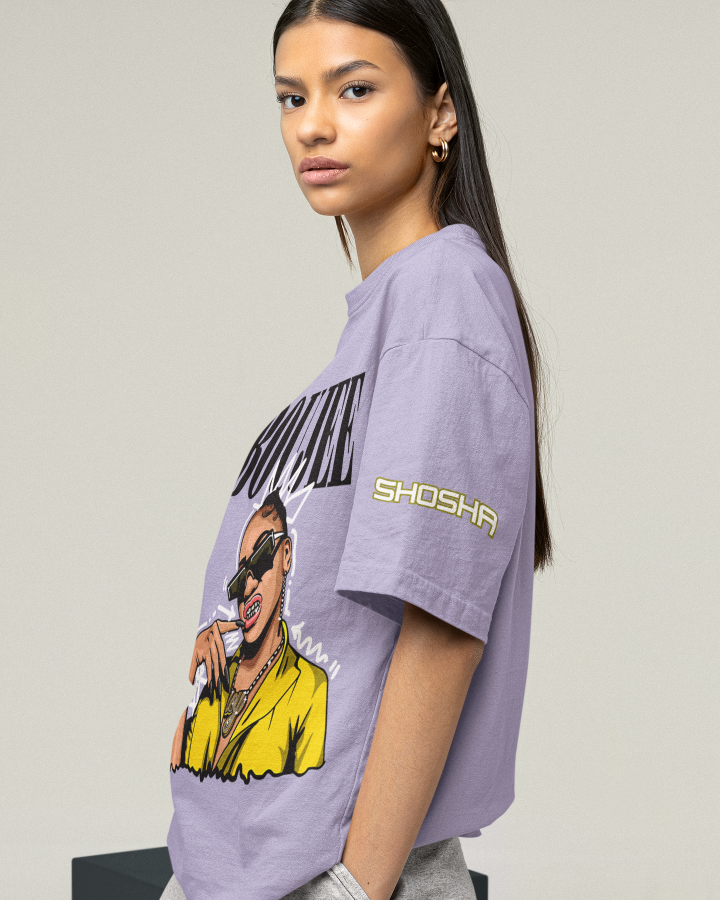 Boujee French Terry Oversized T-Shirt