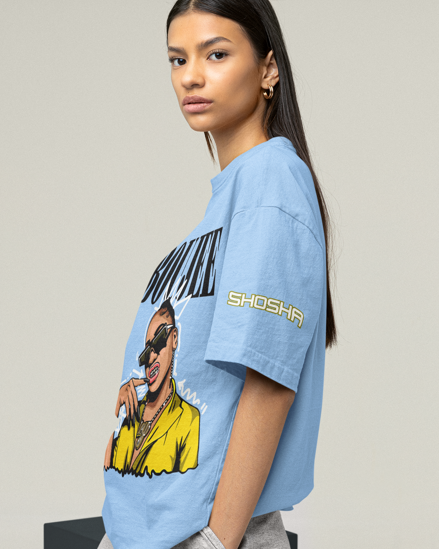 Boujee French Terry Oversized T-Shirt