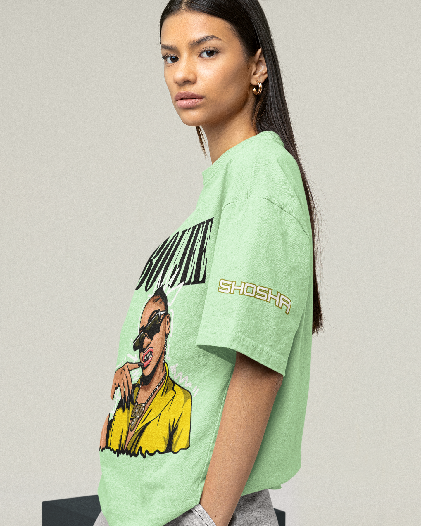 Boujee French Terry Oversized T-Shirt