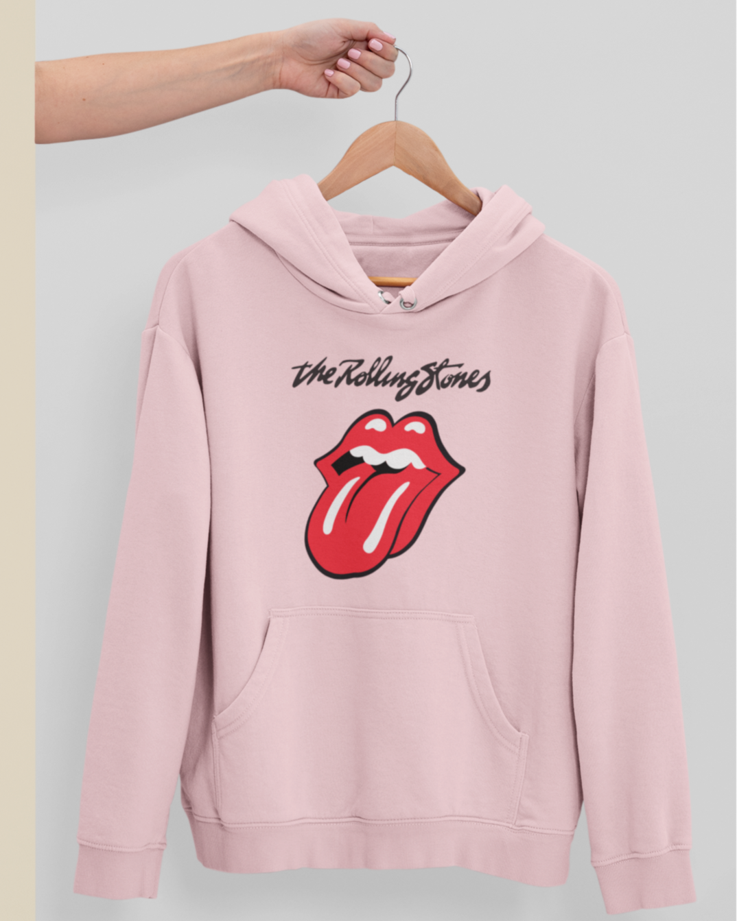 ROLLING STONES Unisex Hooded Sweatshirt