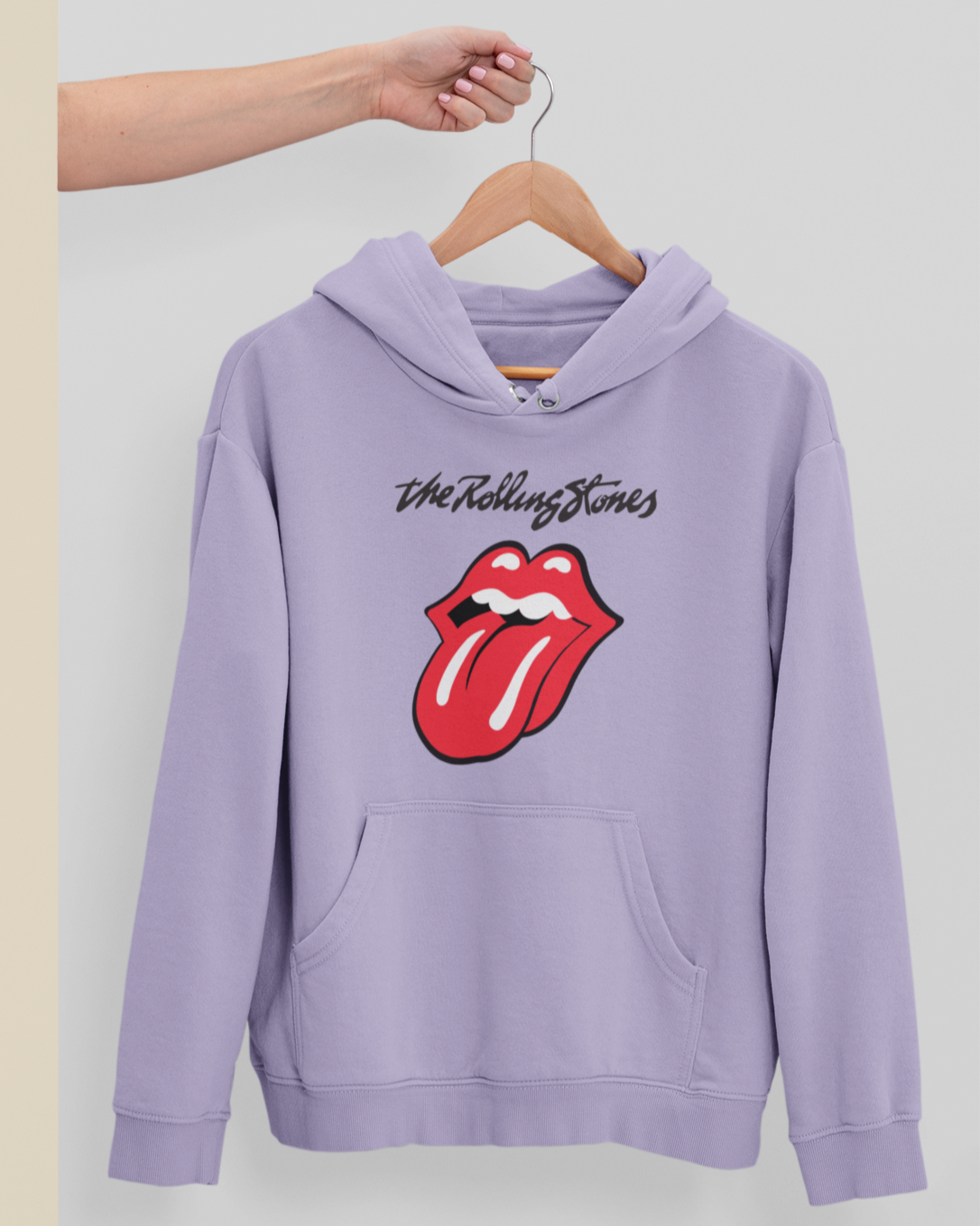 ROLLING STONES Unisex Hooded Sweatshirt