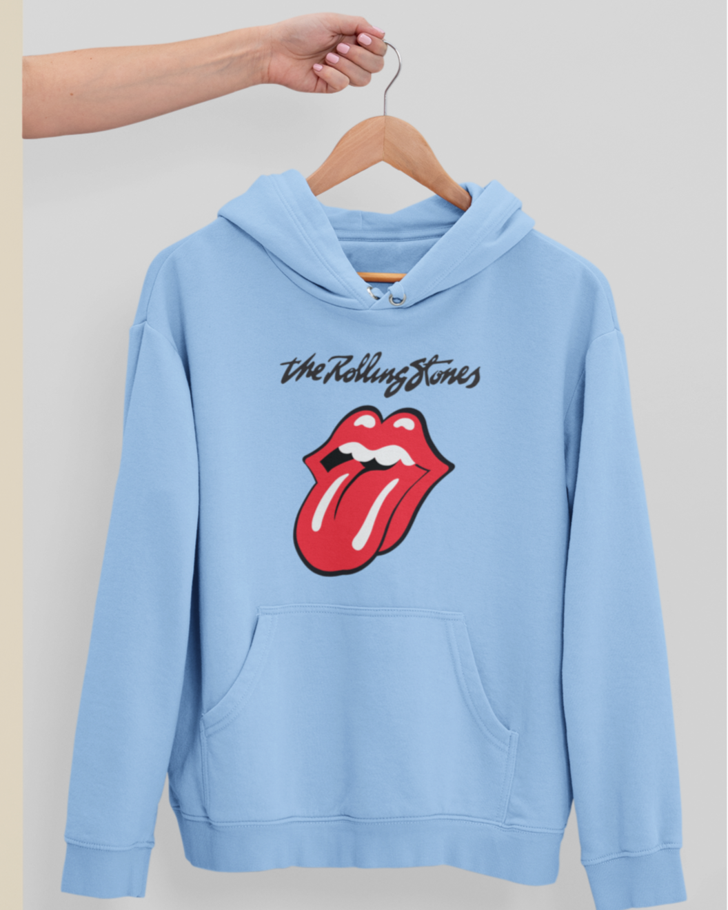 ROLLING STONES Unisex Hooded Sweatshirt