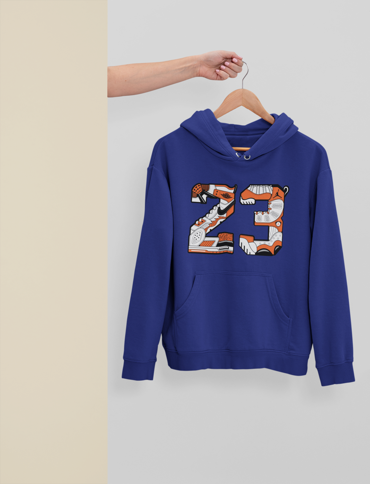 NO. 23 UNISEX HOODED SWEATSHIRT