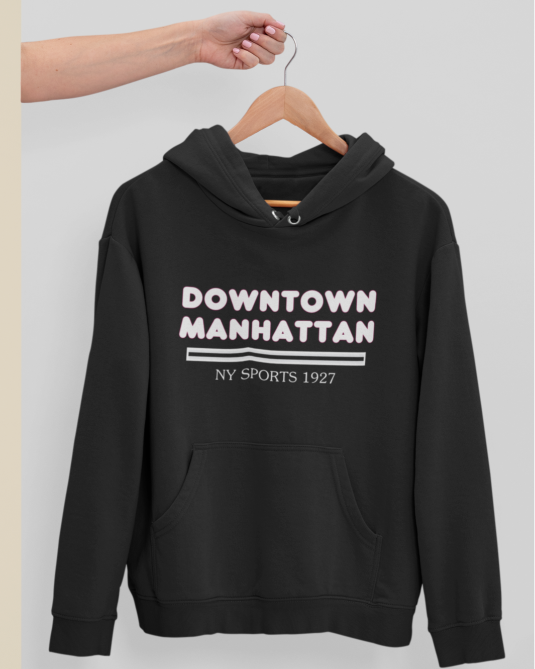 Downtown Unisex Hooded Sweatshirt