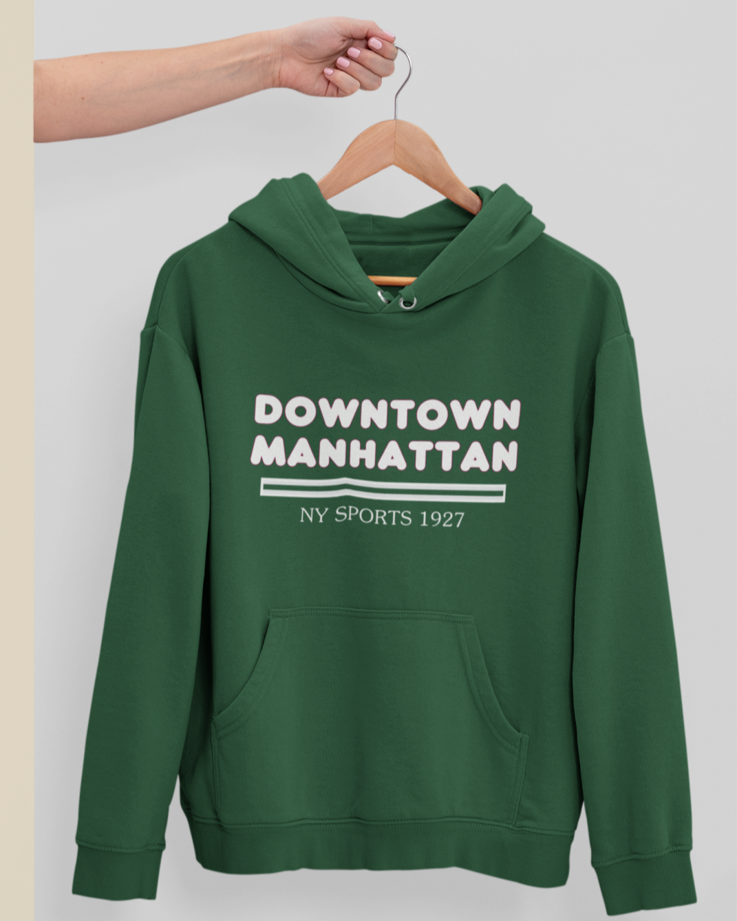 Downtown Unisex Hooded Sweatshirt