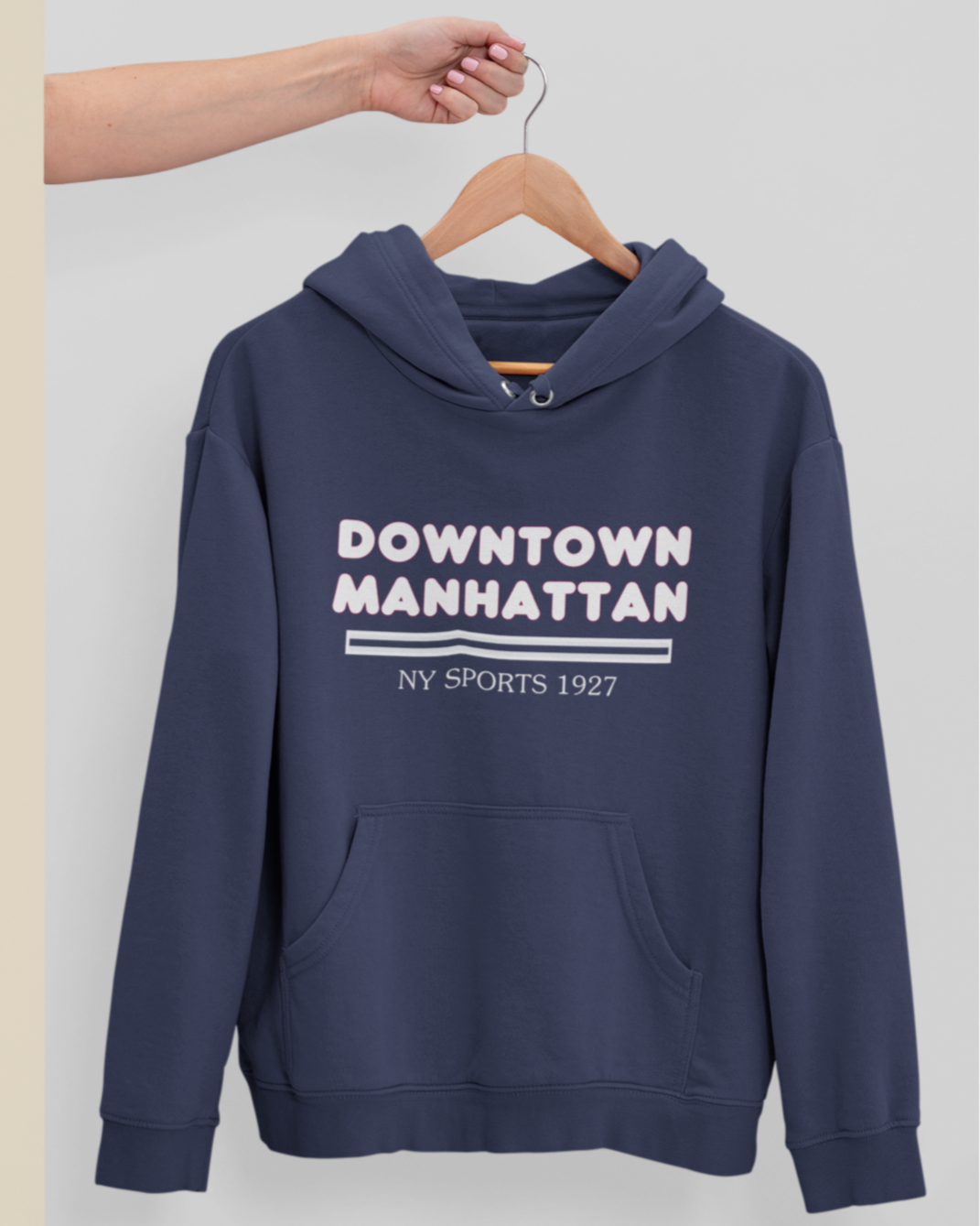 Downtown Unisex Hooded Sweatshirt