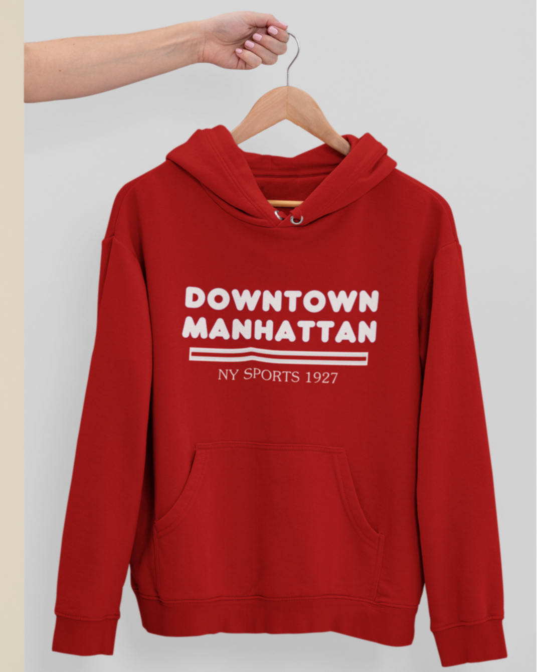 Downtown Unisex Hooded Sweatshirt