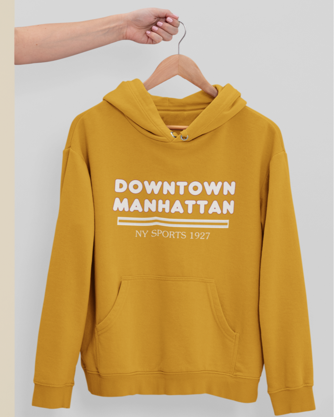 Downtown Unisex Hooded Sweatshirt