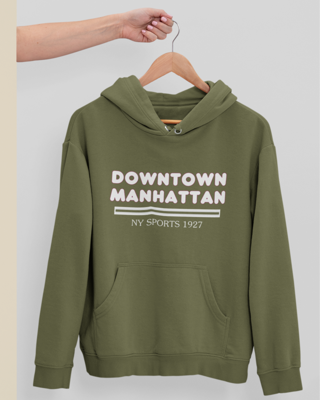Downtown Unisex Hooded Sweatshirt