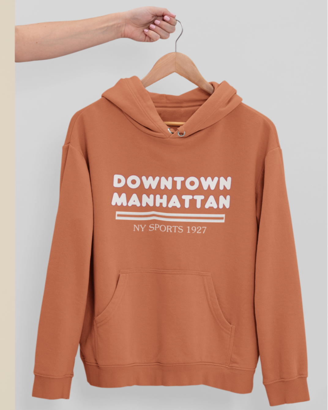 Downtown Unisex Hooded Sweatshirt