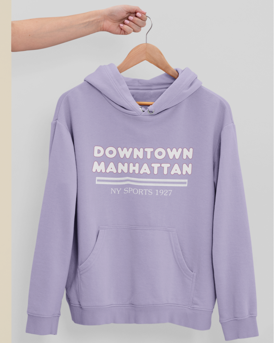 Downtown Unisex Hooded Sweatshirt