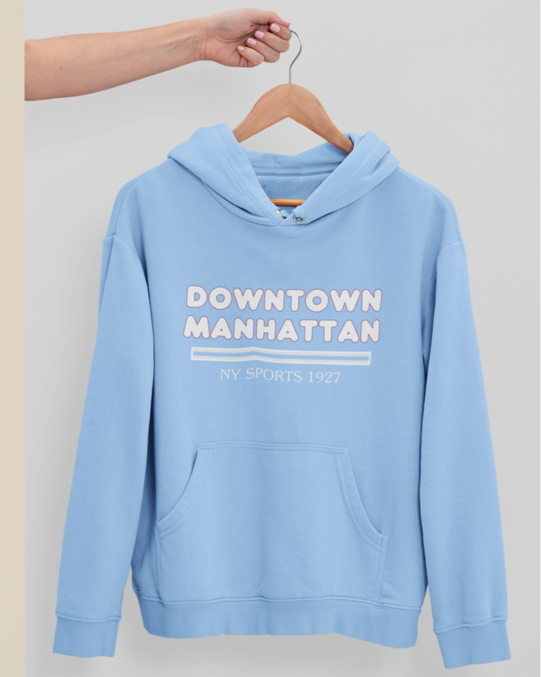Downtown Unisex Hooded Sweatshirt