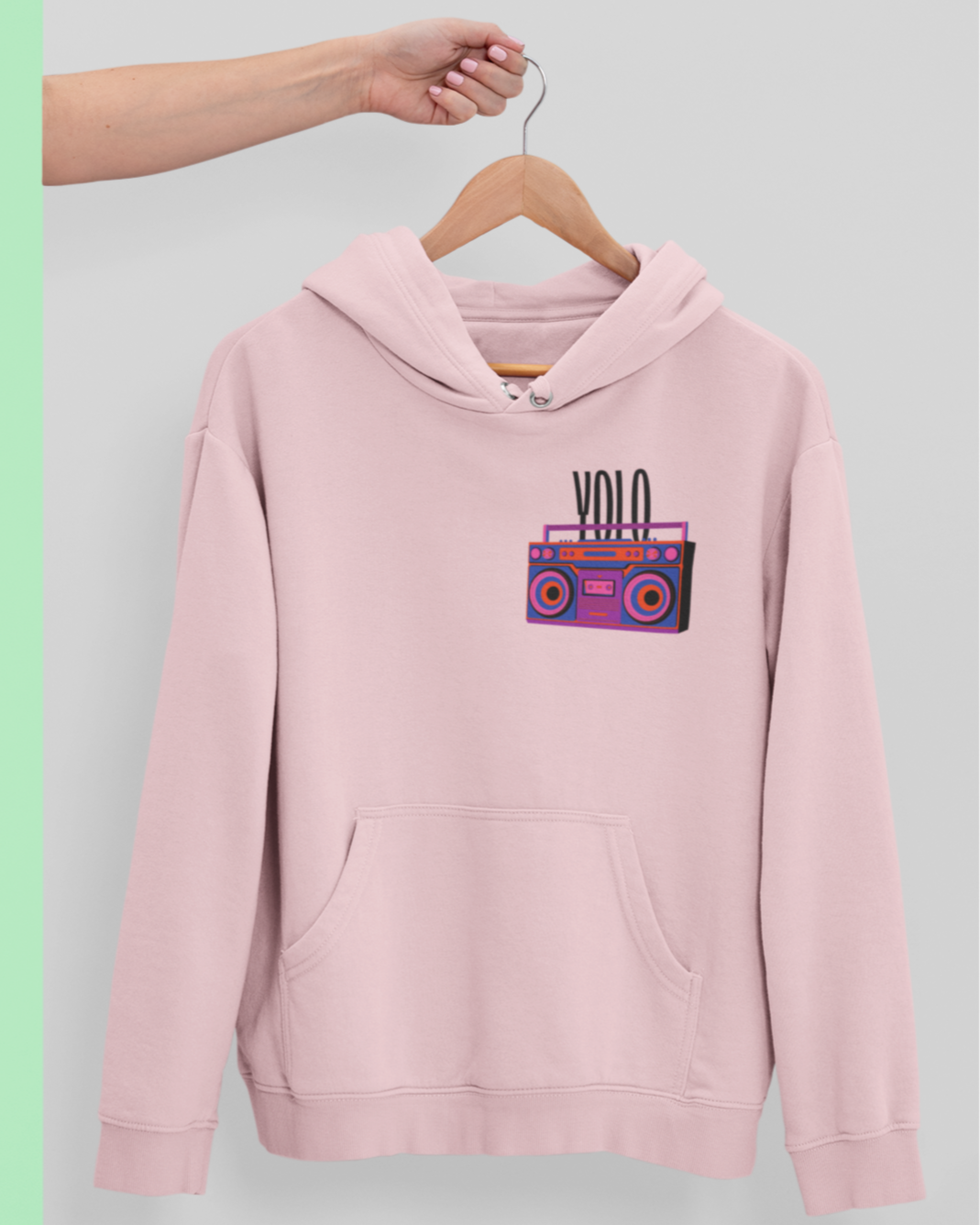 YOLO STREETWEAR HOODED SWEATSHIRT