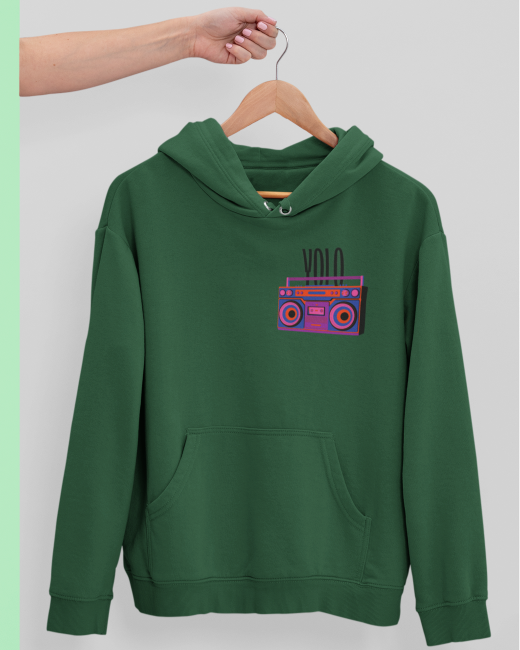 YOLO STREETWEAR HOODED SWEATSHIRT