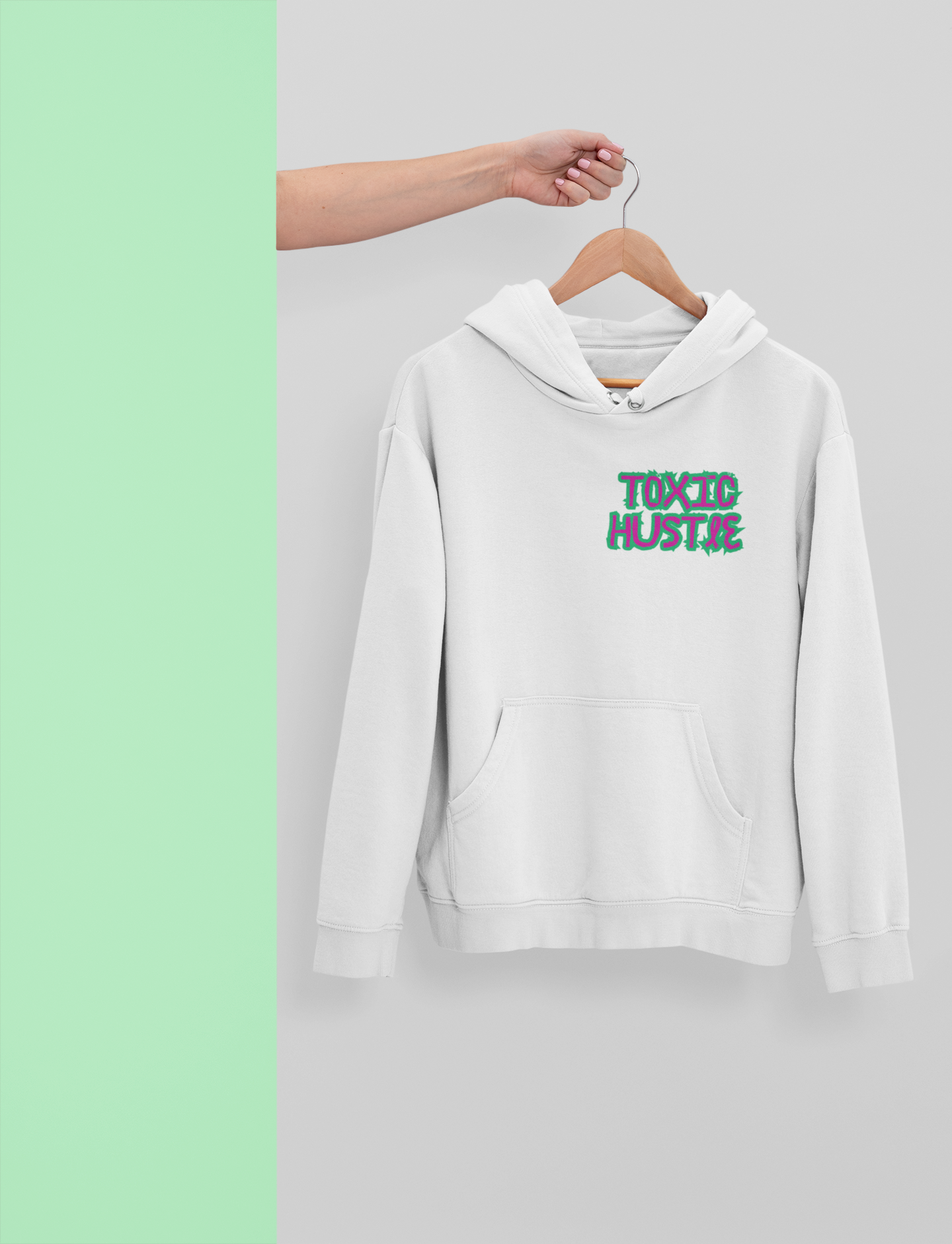 TOXIC HUSTLE Unisex Hooded Sweatshirt