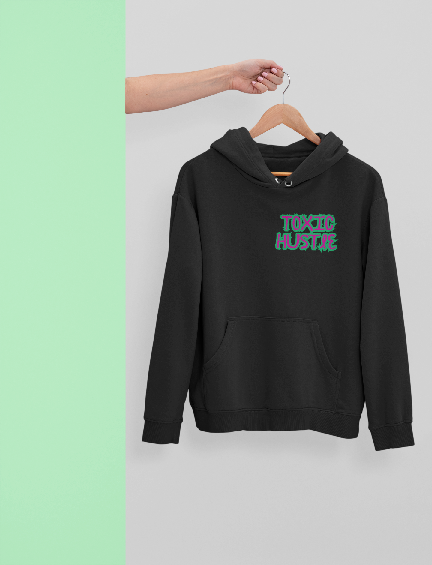 TOXIC HUSTLE Unisex Hooded Sweatshirt