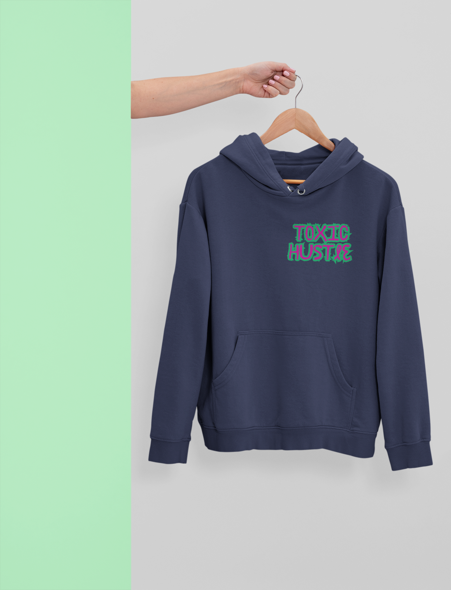 TOXIC HUSTLE Unisex Hooded Sweatshirt