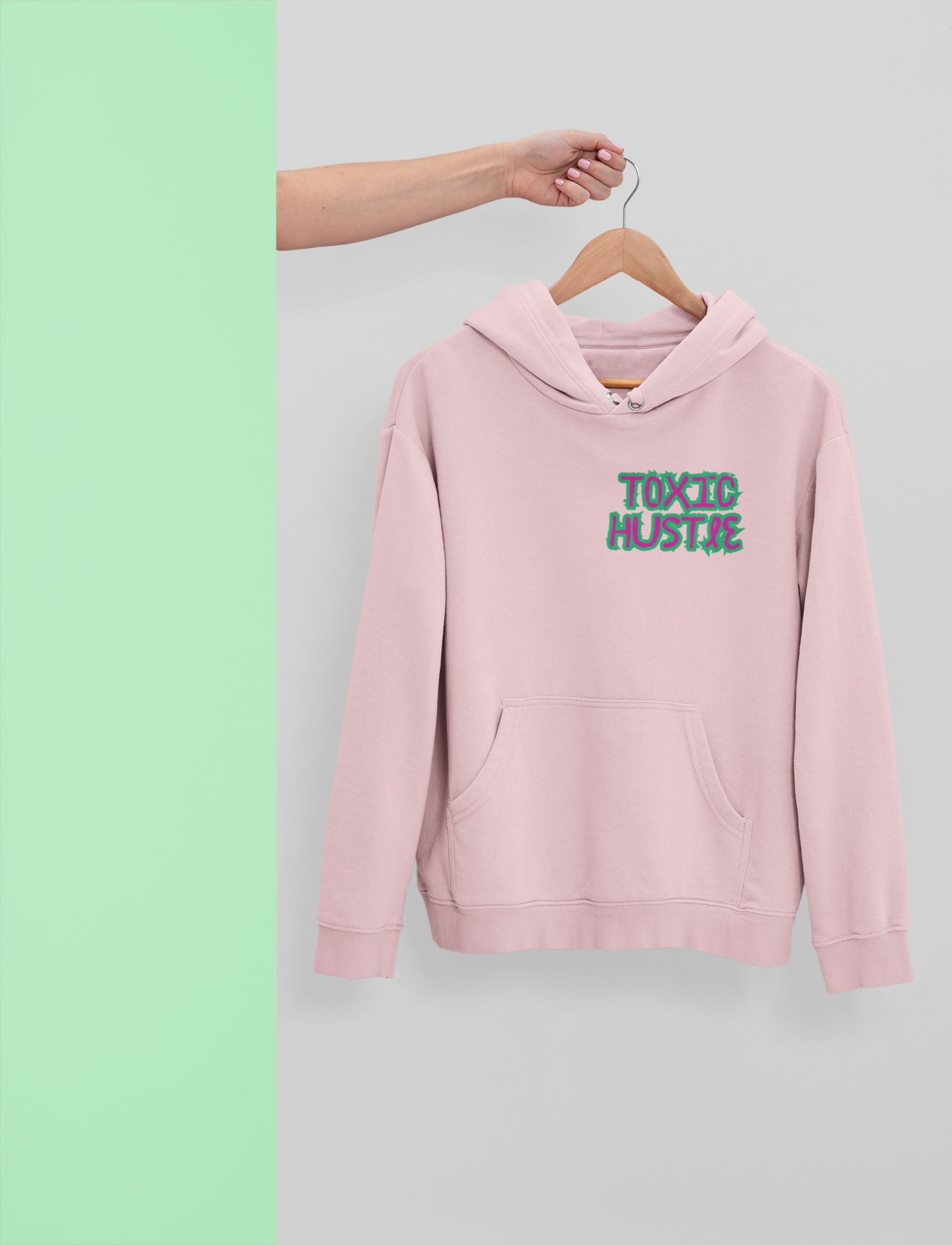 TOXIC HUSTLE Unisex Hooded Sweatshirt