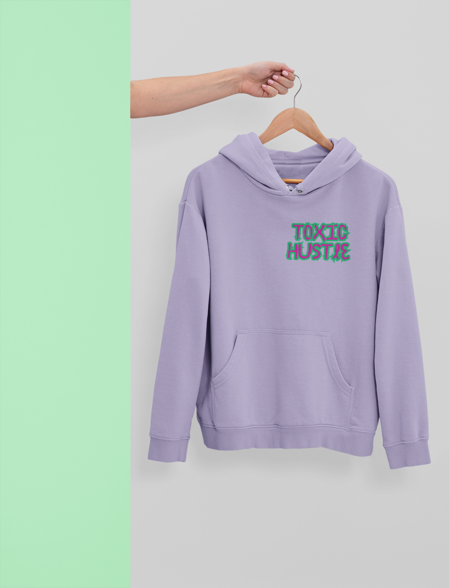 TOXIC HUSTLE Unisex Hooded Sweatshirt