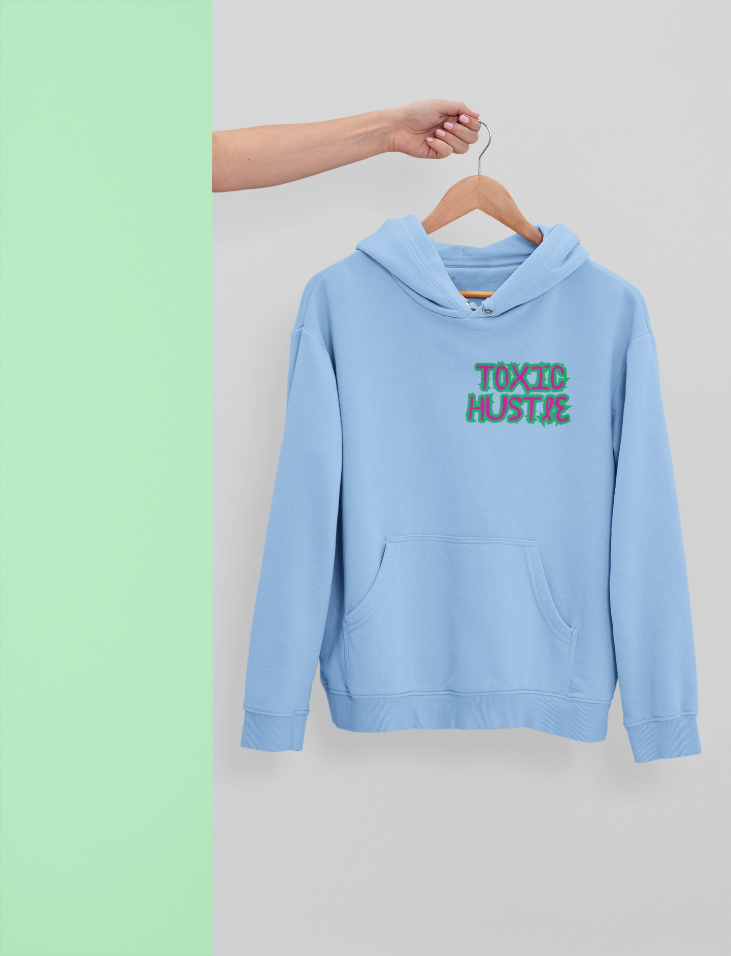 TOXIC HUSTLE Unisex Hooded Sweatshirt