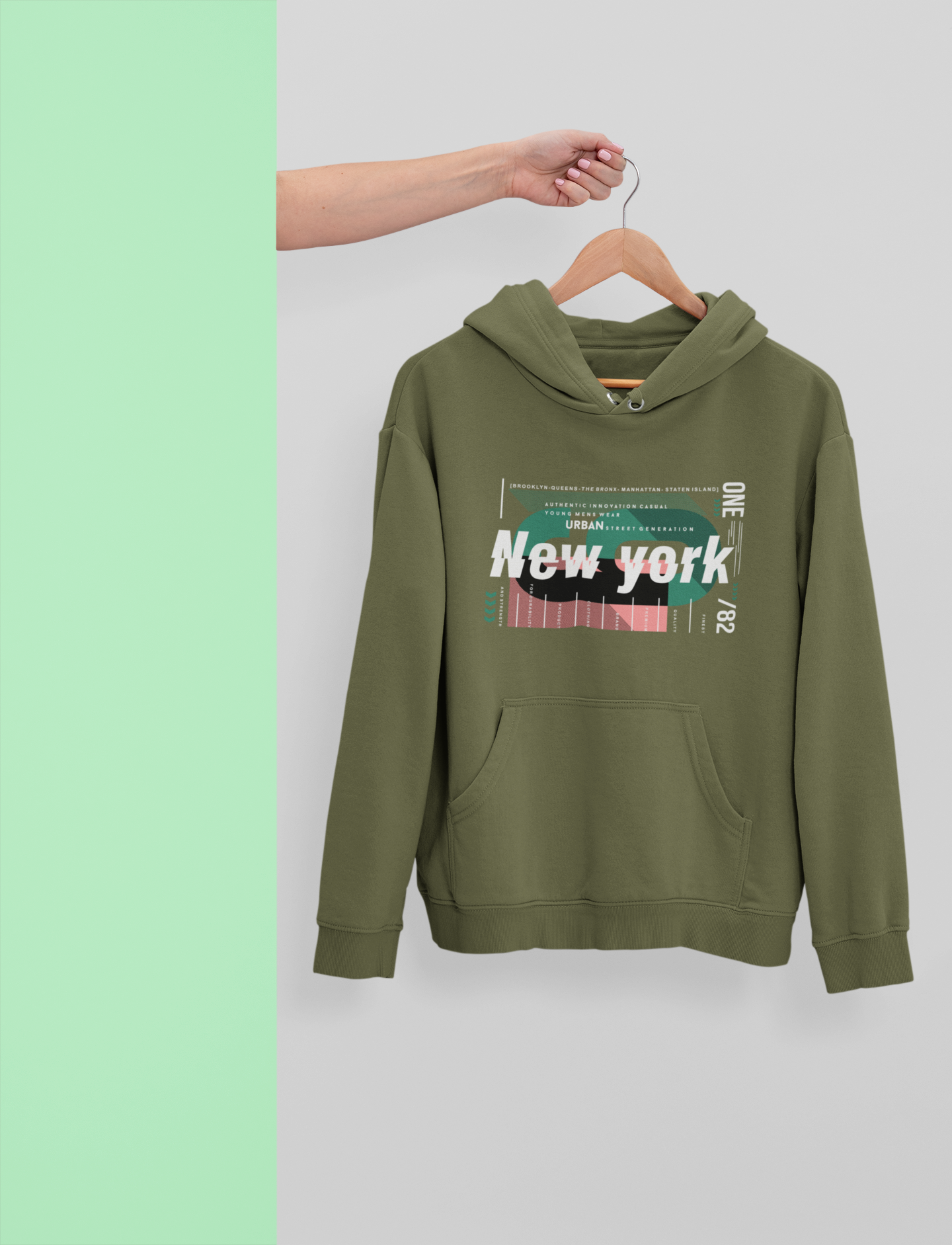 NEW YORK Unisex Hooded Sweatshirt