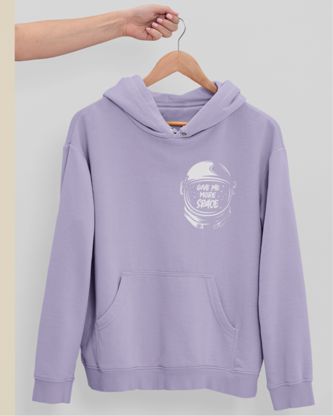 NEED SPACE Unisex Hooded Sweatshirt