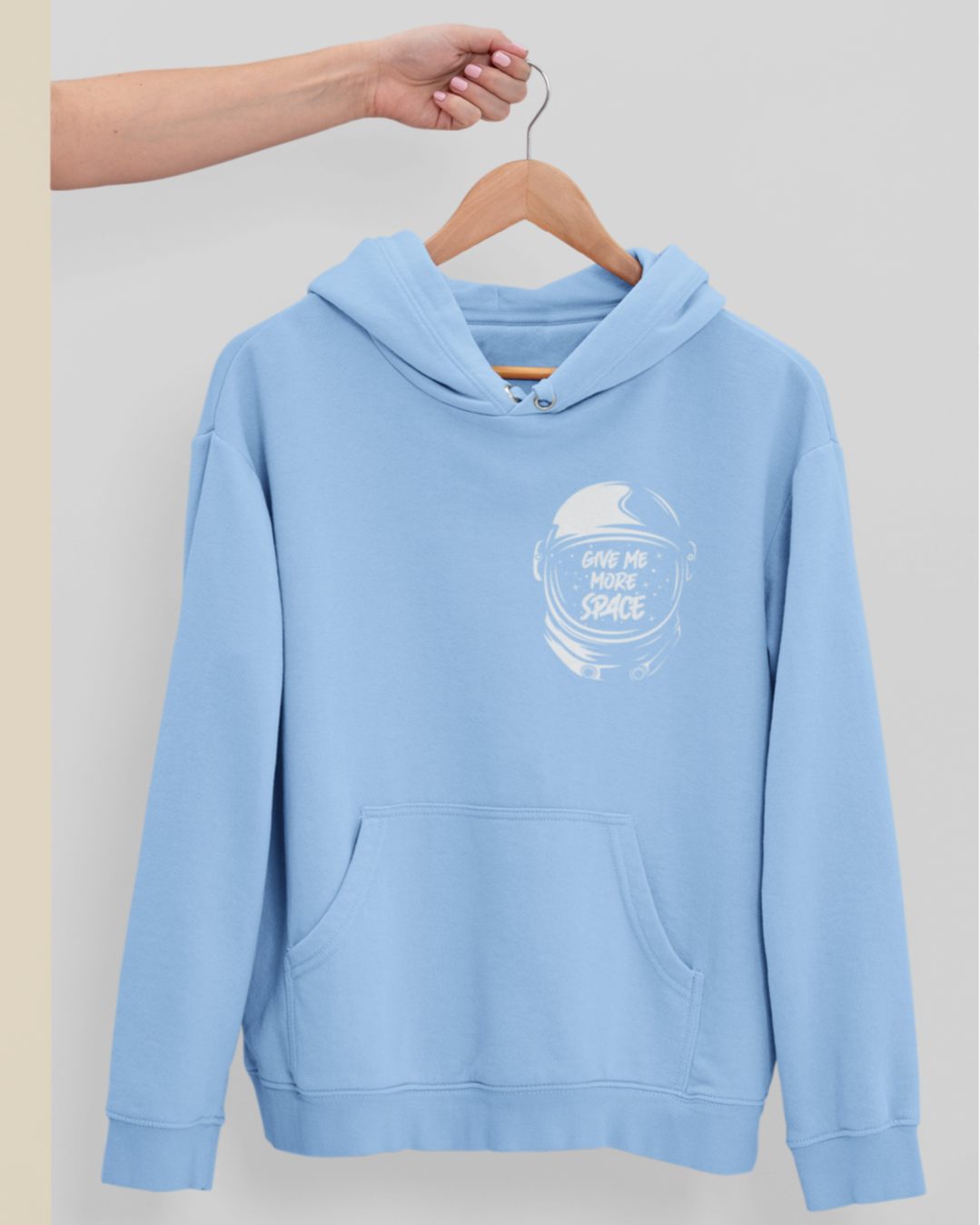 NEED SPACE Unisex Hooded Sweatshirt