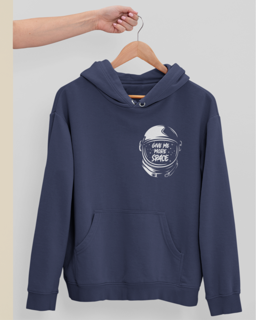 NEED SPACE Unisex Hooded Sweatshirt