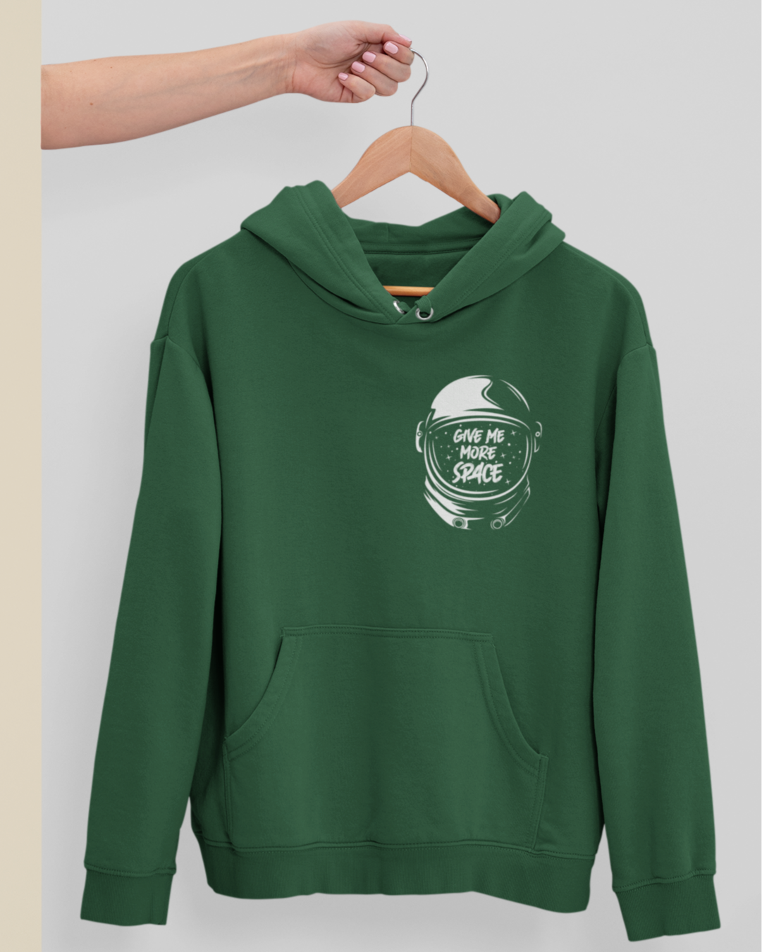 NEED SPACE Unisex Hooded Sweatshirt