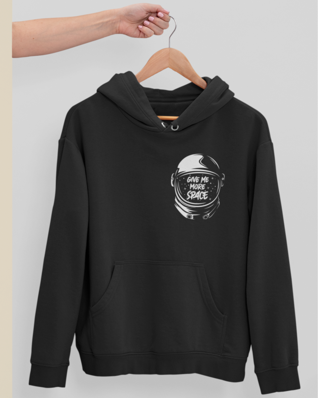 NEED SPACE Unisex Hooded Sweatshirt