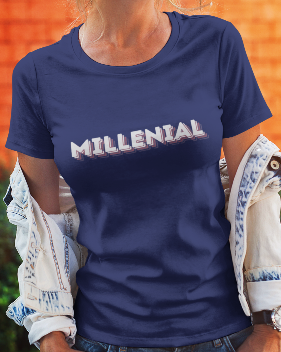 MILLENIAL WOMEN Regular fit tshirt