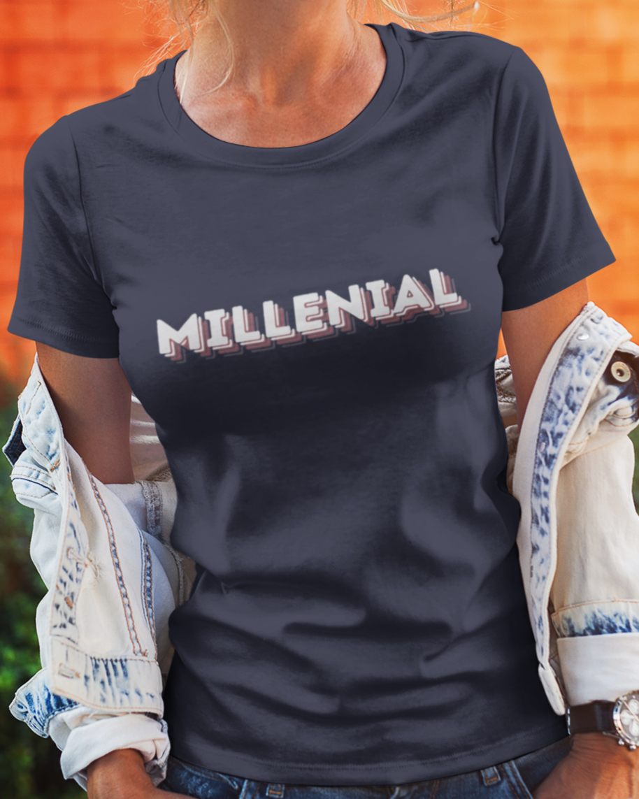 MILLENIAL WOMEN Regular fit tshirt