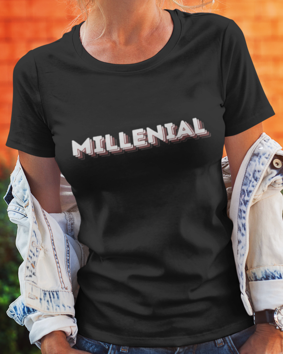 MILLENIAL WOMEN Regular fit tshirt