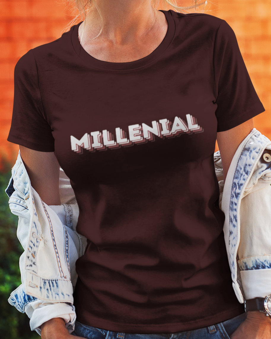 MILLENIAL WOMEN Regular fit tshirt