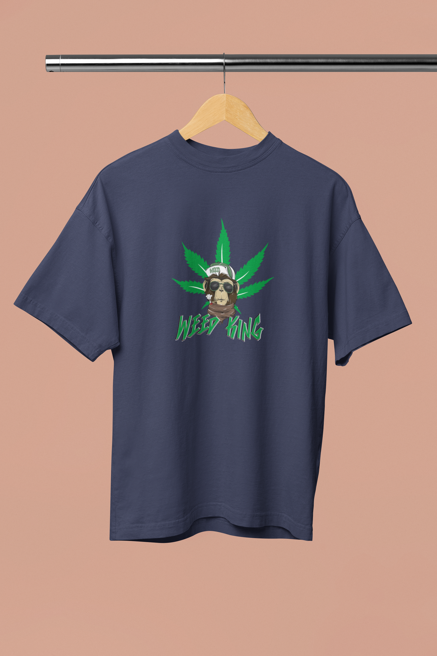 WEED KING Oversized Unisex Classic T-Shirt