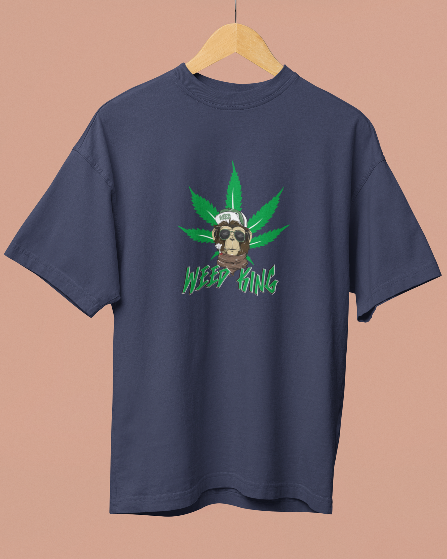 WEED KING Oversized Classic T-Shirt
