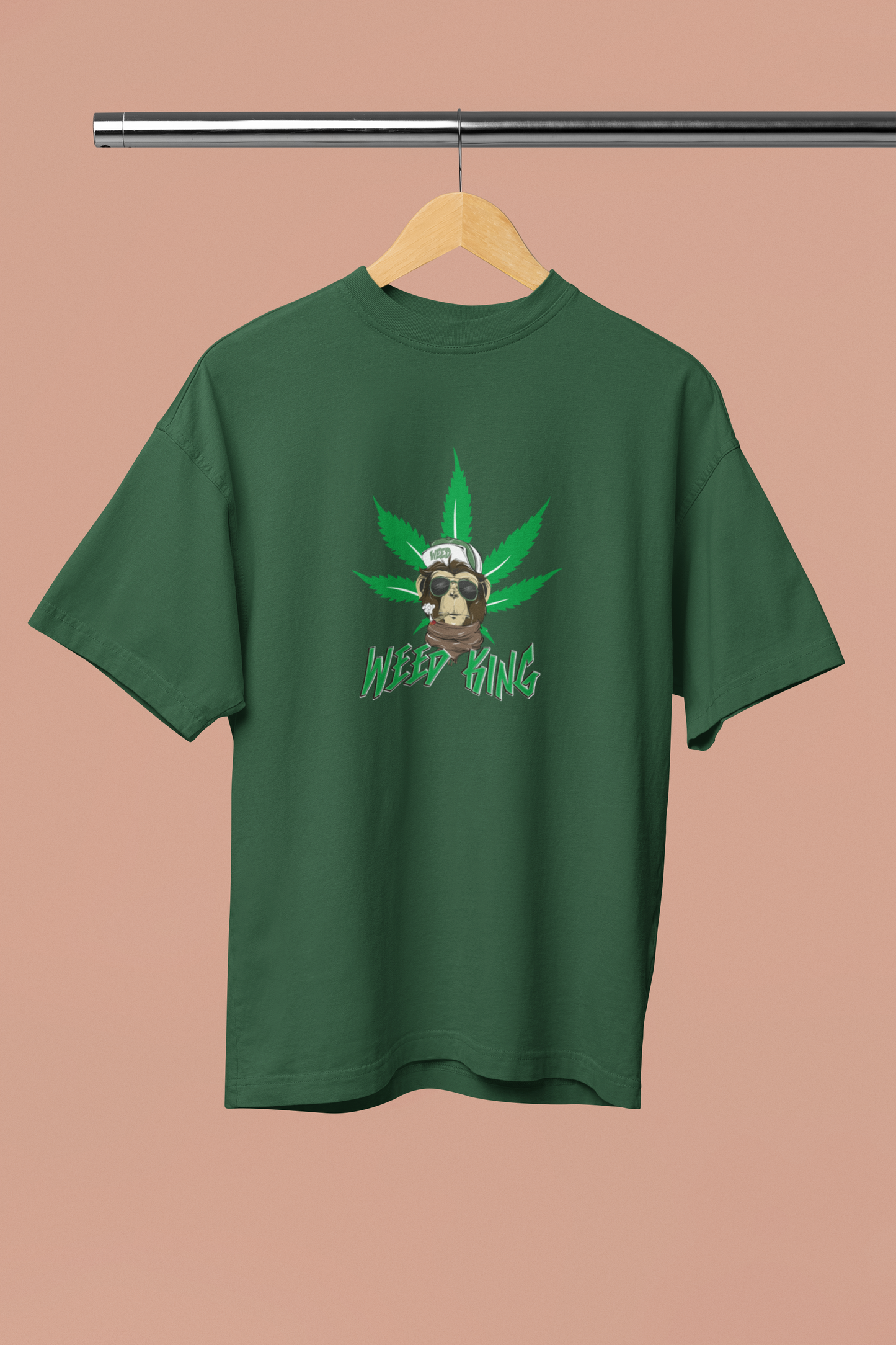 WEED KING Oversized Unisex Classic T-Shirt