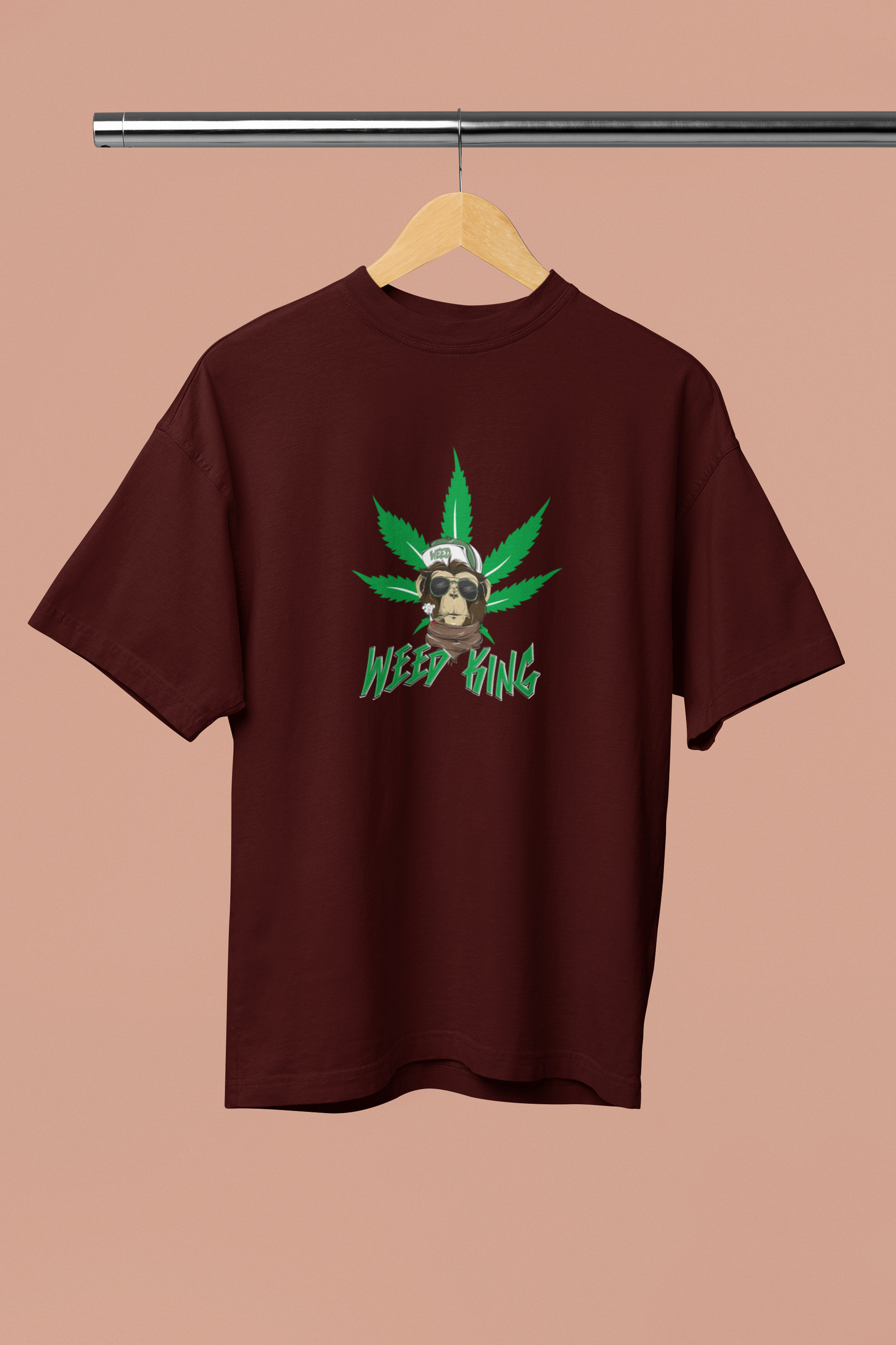 WEED KING Oversized Unisex Classic T-Shirt