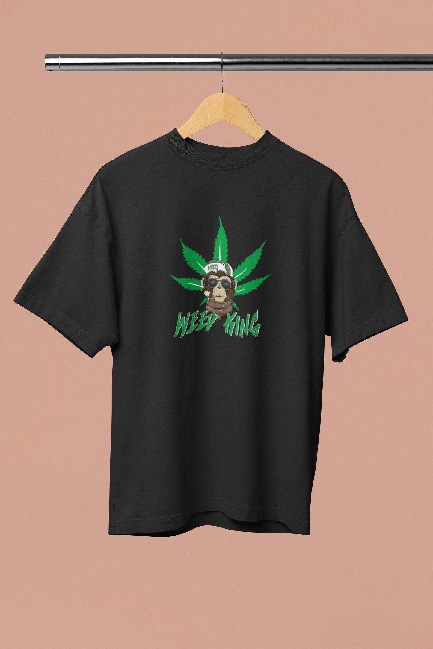 WEED KING Oversized Unisex Classic T-Shirt